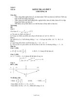 Kiểm tra 45 phút Chương II Đại số 10