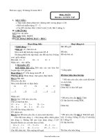 Giáo án Toán lớp 1 - Bài: Luyện tập (phép trừ (không nhớ) trong phạm vi 20)