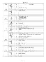 Giáo án các môn lớp 4 (buổi sáng) - Tuần 17