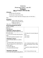 Giáo án Tổng hợp các môn lớp 4 - Tuần học 34 năm 2013