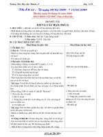 Bài soạn các môn khối lớp 1 - Trường Tiểu Học Lộc Thành A - Tuần 22