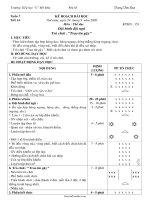 Giáo án Thể dục lớp 5 - Tiết 14: Đội hình đội ngũ Trò chơi : “Trao tín gậy” - Trương Tiến Đạt - Trường Tiểu học 