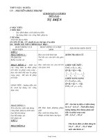 Giáo án môn Vật lý 11 - Tiết 15, 16: Tụ điện