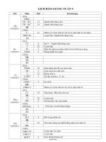 Giáo án các môn lớp 3 (buổi sáng) - Tuần 5