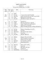 Giáo án Tổng hợp môn học lớp 4 - Tuần dạy học 12