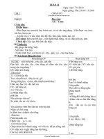 Giáo án Tổng hợp lớp 1 - Tuần 11 năm 2010