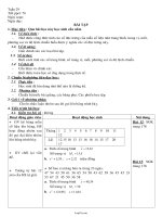 Giáo án môn Đại số 10 nâng cao tiết 76: Bài tập