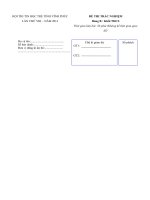 đề tin học trẻ tỉnh vĩnh phúc 2013 bảng b th vĩnh ninh