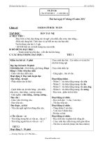 Giáo án Lớp 1 - Tuần 26 - Lê Thị Vy - Trường Tiểu học số 2 Phú Bài