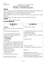 Giáo án Tổng hợp môn học lớp 4 - Tuần dạy 32 năm 2011