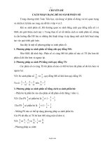 Cách nhận dạng để so sánh phân số