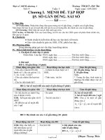 Giáo án Đại số 10 CB bài 5: Số gần đúng. Sai số