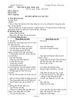 Giáo án Tiếng Việt 4 học kì 1 - Trường Tiểu học Triệu Sơn