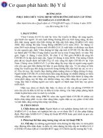 QĐ-BYT ngày 15 tháng 4 năm 2020 của Bộ trưởng Bộ Y tế)