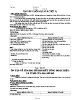 Thiết kế bài dạy các môn học khối 4 - Tuần 35