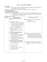 Bài dạy Đại số cơ bản 10 tiết 11: Cách viết số gần đúng