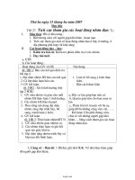 Giáo án Đạo đức Lớp 4 - Tiết 27: Tích cực tham gia các hoạt động nhân đạo (Tiết 2) - Năm học 2006-2007