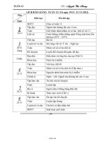 Giáo án Tổng hợp môn lớp 4 - Tuần 13 - Nguyễn Văn Truờng