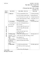 G.A TUẦN 10 :Bé nhận biết màu xanh đỏ:NT D2 (2017-2018)