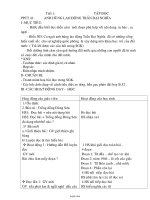 Kế hoạch giảng dạy các môn lớp 4 - Tuần 21 (chuẩn)