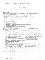 Giáo án các môn học lớp 2, kì I - Tuần 15