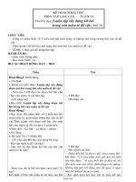 Giáo án Tập làm văn 4 tiết 38: Luyện tập xây dựng kết bài trong văn miêu tả đồ vật