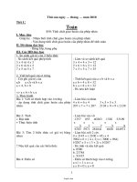 Giáo án tổng hợp các môn lớp 4 - Tuần 10 - Thứ 6