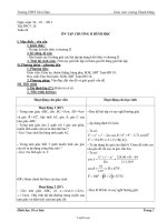 Giáo án Hình học 10 cơ bản tiết 28: Ôn tập chương II (tiết 2)