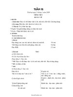 Giáo án tổng hợp các môn học lớp 1 - Tuần 18 năm 2008