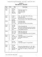 Giáo án Lớp 5 - Tuần 13 - Năm học 2011-2012 - Đặng Thị Bá