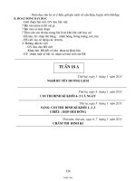 Giáo án Khối 4 - Tuần 18A - Năm học 2010-2011