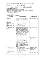 Giáo án Kể chuyện lớp 2 - Tuần 22: Một trí khôn hơn trăm trí khôn