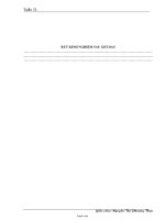 Kế hoạch giảng dạy lớp 4 - Tuần 32