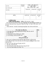 Kiểm tra định kì giữa học kỳ I (năm 2013 – 2014 ) môn tiếng Việt lớp 5