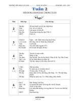 Giáo án các môn học lớp 4 - Tuần 2 - Trường tiểu học Cát Lâm