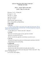 Giáo án Truyện “Chiếc áo mùa xuân”