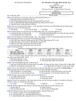 đề đáp án kscl lần 3 môn địa lí năm học 2017 2018 thpt phạm công bình