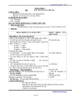 Kế hoạch bài học Lớp 4 - Tuần 2 - Năm học 2009-2010 - Nguyễn Thị Nga