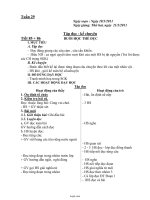 Giáo án các môn lớp 4 (chuẩn kiến thức) - Tuần 29 (buổi sáng)