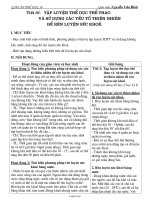 Giáo án Thể dục 10 kì 2