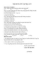 NỘI DUNG HỌC TẬP TẠI NHÀ CHO HỌC SINH KHỐI 9 năm học 2020 - 2021(từ 01.2.2021)
