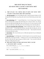 Một số kỹ thuật sử dụng bất đẳng thức Cauchy và bất đẳng thức Bunyakovski
