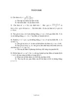 Đề Toán lớp 10 - Đề 1