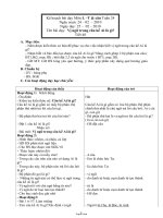 Giáo án Luyện từ và câu 4 tiết 48: Vị ngữ trong câu kể Ai là gì?