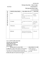 GIÁO ÁN TUẦN 26 CĐ 10 .CÂY VÀ NHỮNG BÔNG HOA ĐẸP CĐ NHÁNH 1 NHỮNG BÔNG HOA ĐẸP .