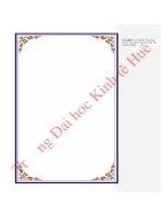 Luận văn kinh tế Phân tích các nhân tố ảnh hưởng đến quyết định sử dụng dịch vụ 4G MobiFone của khách hàng tại MobiFone