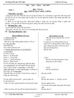 Giáo án bổ sung lớp 4 - Tuần 5 đến tuần 8