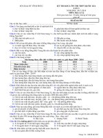 đề đáp án kscl lần 3 môn địa lí năm học 2017 2018 thpt phạm công bình