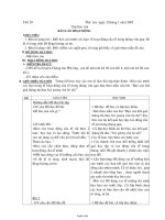 Giáo án Tập làm văn Lớp 3 - Tiết 20: Báo cáo hoạt động - Năm học 2004-2005