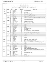 Giáo án Lớp 4 - Tuần 5 - Năm học 2014-2015 - Nguyễn Thị Ngọc Lan